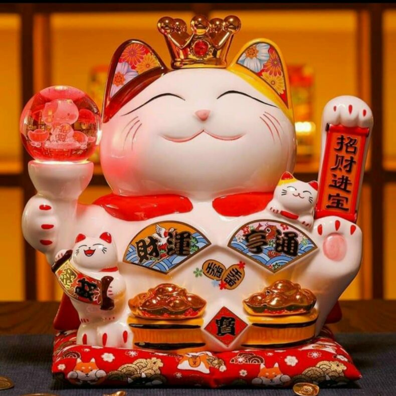 The Beautiful Waving Fortune Cat