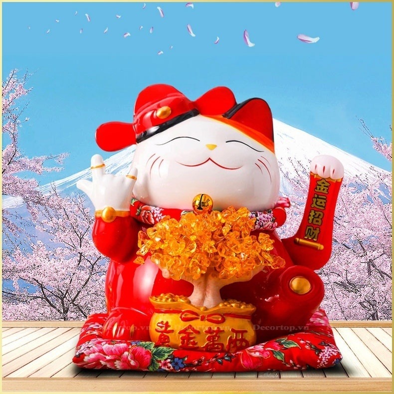 The Lucky Maneki Neko Cat