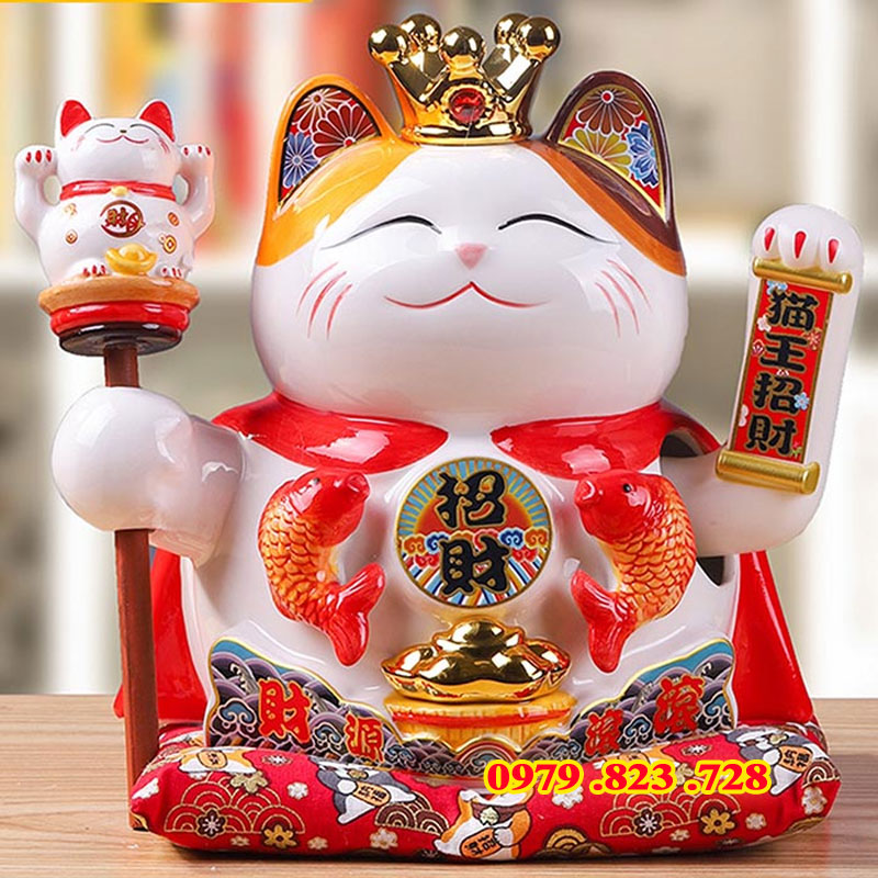 The Fortune Cat Waving Paw for Luck and Wealth