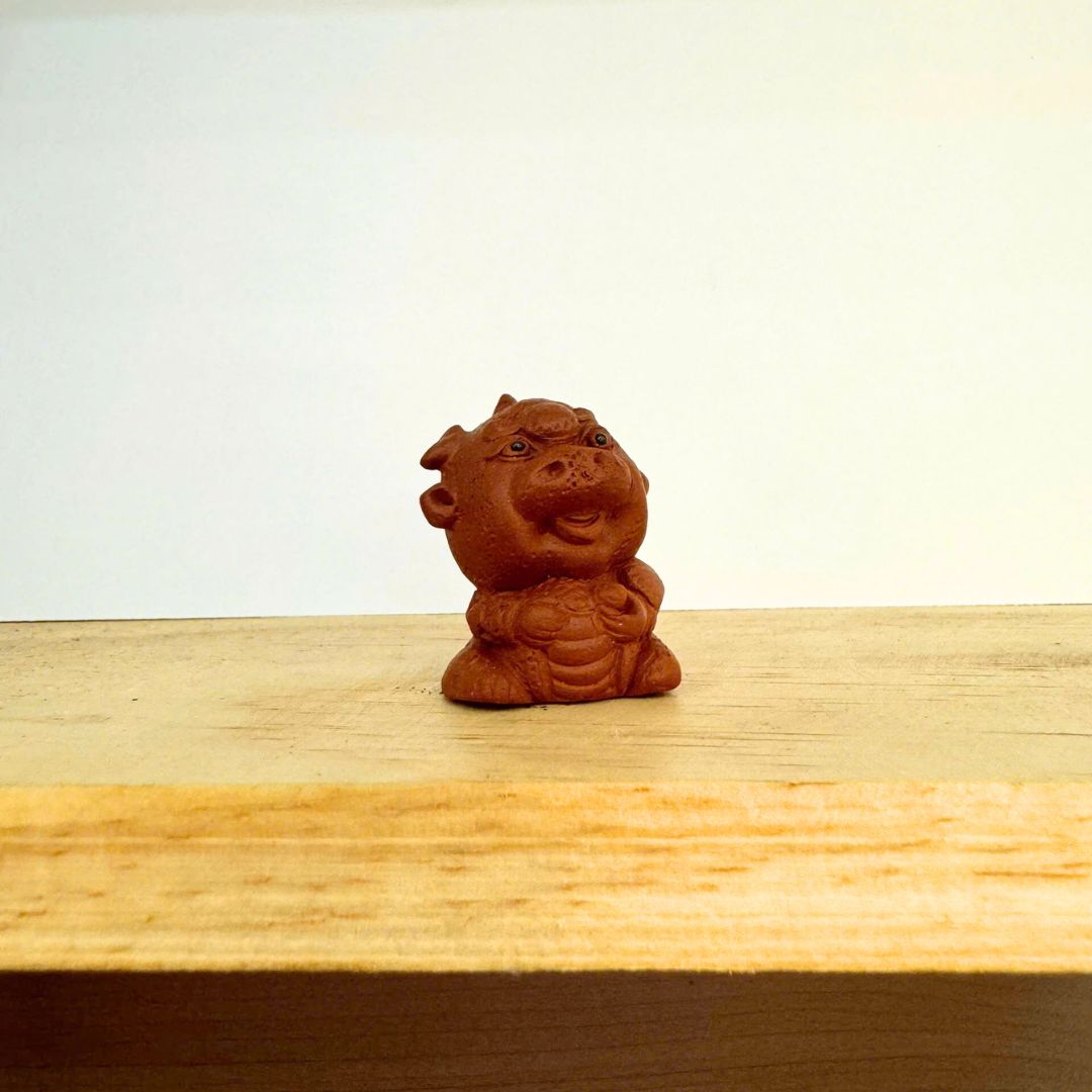 Yixing Clay Figurine - Thriving Dragon