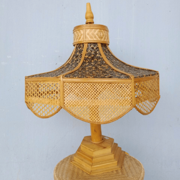 Handicraft - Bamboo Table Lamp